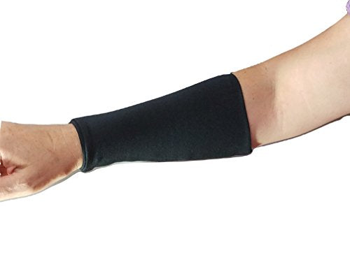 Dialysis Arm Bands - 8 Inch Black Fistula Cover, One Size Fits Most