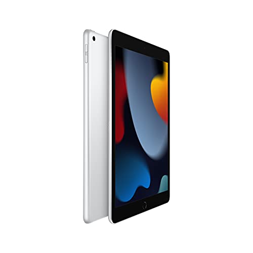  Apple iPad (9th Generation): with A13 Bionic chip, 10.2-inch  Retina Display, 64GB, Wi-Fi, 12MP front/8MP Back Camera, Touch ID, All-Day  Battery Life – Space Gray : Electronics