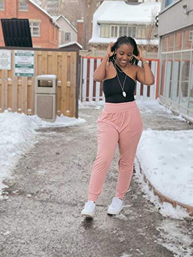 Womens pink joggers new arrivals